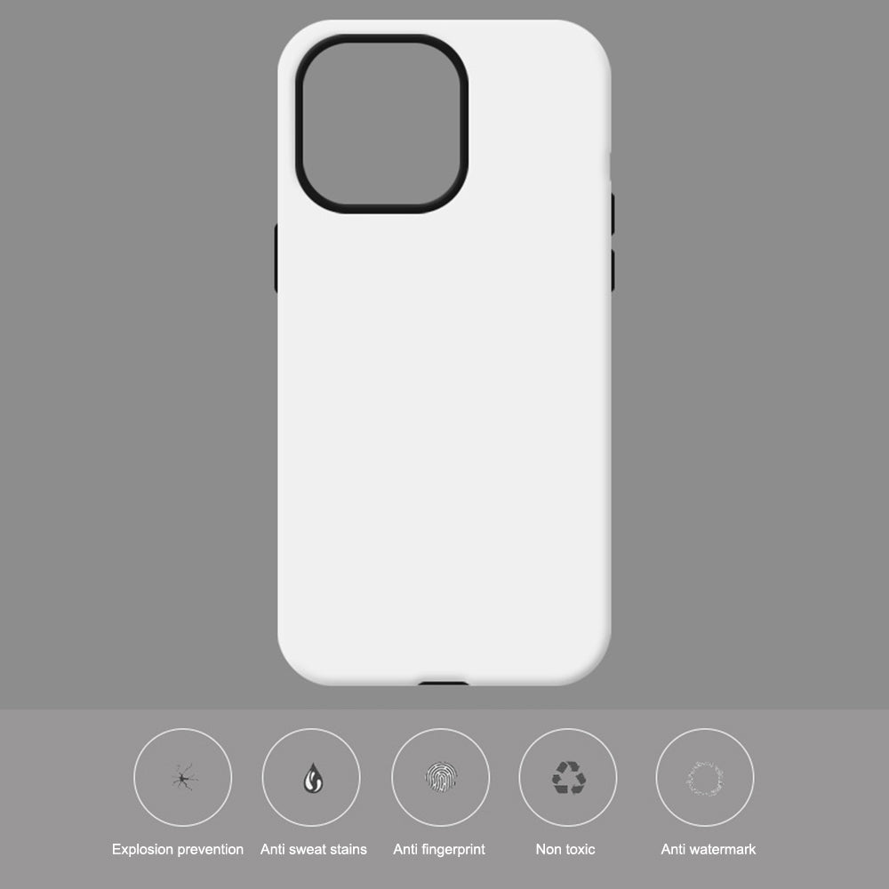20Pcs / Pack For iPhone 15 Pro Max Case DIY Heat Transfer Printing TPU+PC Protective Shell 20Pcs / Pack For iPhone 15 Pro Max Case DIY Heat Transfer Printing TPU+PC Protective Shell